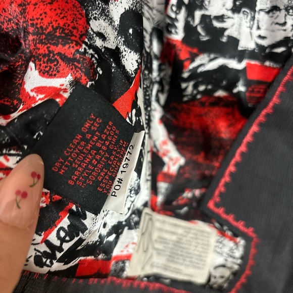 Vintage Volcom Y2K 2000s Scene Punk Pavd Rare Emo Goth Scene Gray Blazer Jacket - Picture 9 of 10